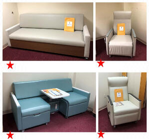 Hospital Furniture with Assessment Rankings