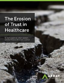 The Erosion of Trust in Healthcare Whitepaper Cover